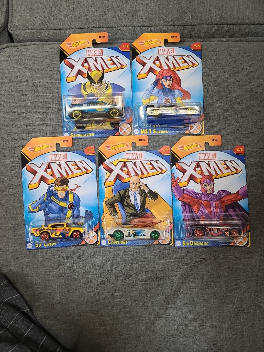 HOT WHEELS “MARVEL X-MEN” full set of 5 | eBay