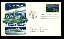 SC# 2901 FDC - Marq Cachet - Foxboro Letter Insert - L32319