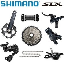 Grupo MTB Shimano SLX M7000 1x11 11 velocidades RD-M8000 M7100 manivela con freno M7100
