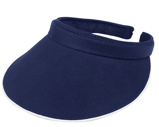 WOMENS CLIP ON SUN VISOR LADIES HAT COTTON CLIP ON SUN VISOR TENNIS GOLF BEACH eBay