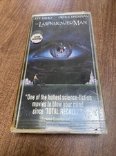 The LawnMower Man unrated directors cut VHS 90s classic sci-fi thriller