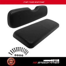 NEW Black Golf Cart Rear Seat Cushion Set For EZGO TxT,ST,ST Sport,Valor models