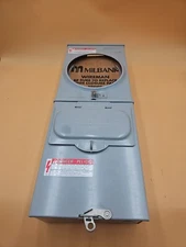 Milbank U7375-RL-KK 100 Amp Electrical Meter Socket w/ Bypass Horns