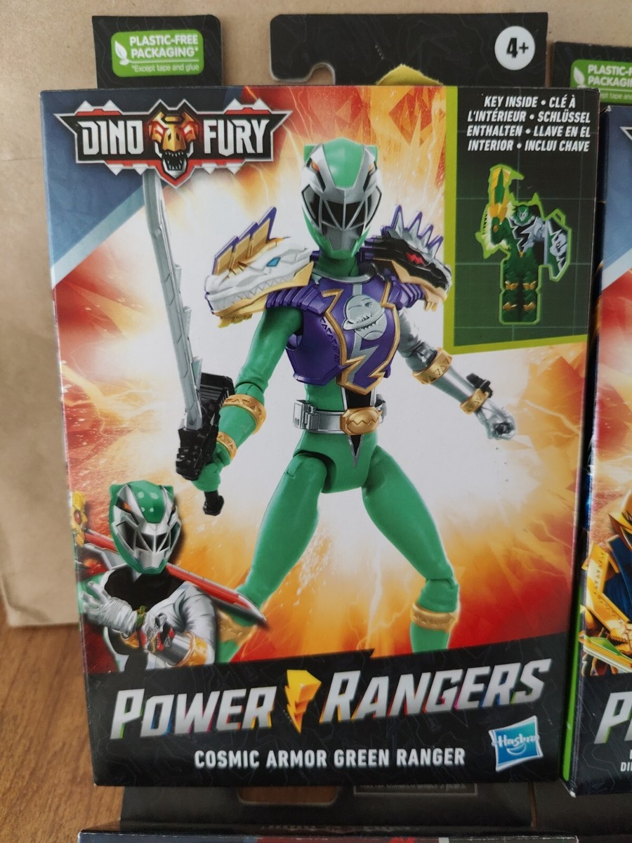 lot of 4) Power Rangers Dino Fu6-Inch Action Figure, Void King