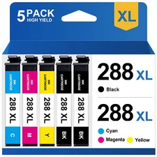 288XL Ink Cartridge compatible with Epson Expression home XP-340 XP-330 Lot