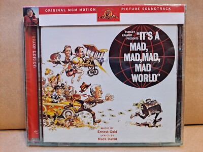 It's a Mad, Mad, Mad, Mad World Original Soundtrack CD - 1997 Ryko - New/Sealed