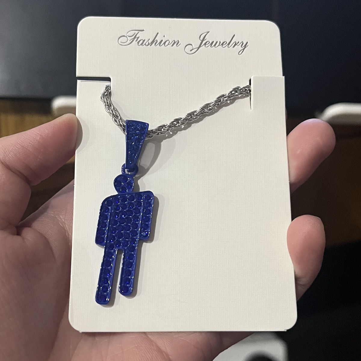 Billie Eilish Blohsh Inspired Necklace Blohsh Alloy Zircon Billie Eilish Blohsh Inspired Necklace Blohsh Alloy Zircon