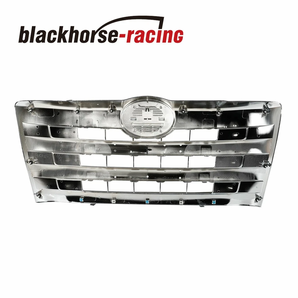 For Hino 268 2011-2016 1-Pc Chrome Horizontal Billet Main Grille Foto 3 de 4
