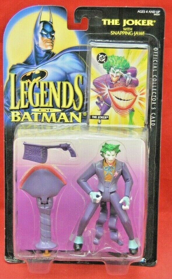 Kenner Legends of Batman The Joker w/ Snapping Jaw Figure #64034