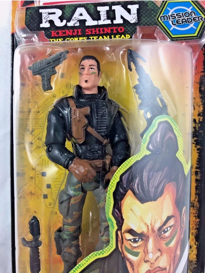 The Corps ELITE  Rain 2018 Character Discontinued Action Figure 3+  NIB - Image 2 of 4