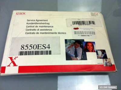 Xerox 8550ES4 3 Jahre Vor-Ort Garantie für Phaser 8550
