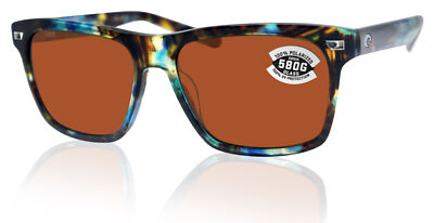 Costa Del Mar sunglasses Aransas Tortoise Copper 580 Glass Polarized Lens