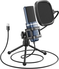 TONOR TC-777 USB Gaming Microphone, TONOR Podcasting Computer Condenser/ax