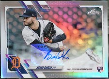 2021 Topps Chrome Update - Autographs Baseball Bryan Garcia #CUSA-BG NM