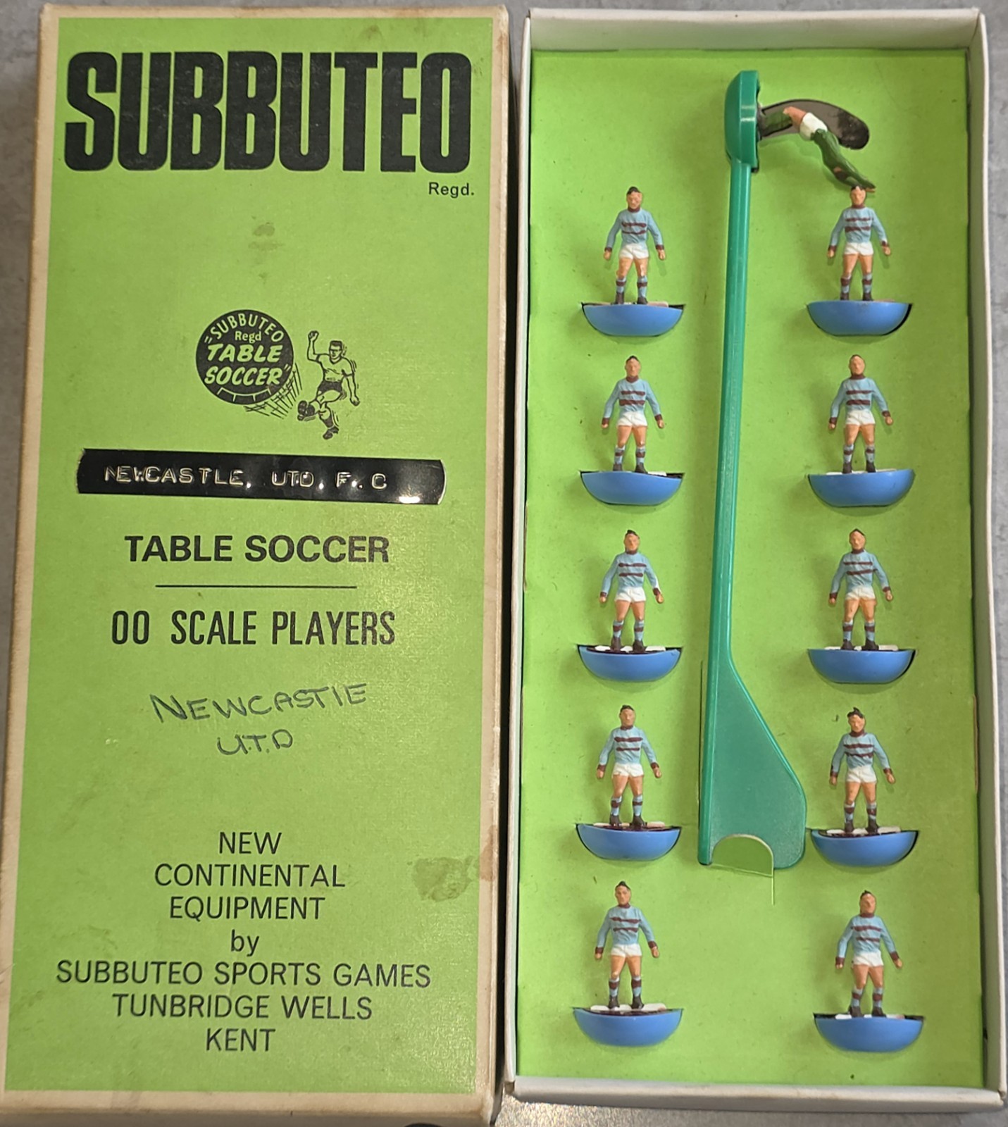 Subbuteo West Ham 2nd Kit Ref 79 HW for sale on Ebay