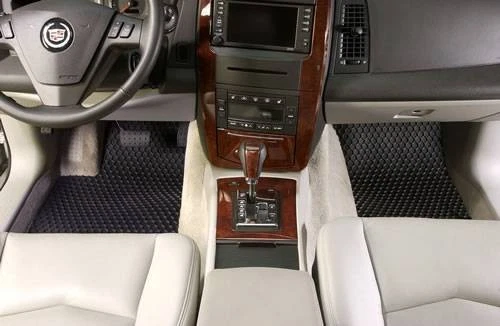 Juego completo de 2 filas 4 piezas alfombrillas de goma HexoMat personalizadas para Volvo XC - Hecho en EE. UU. Foto 2 de 4