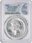 2025 Peace Silver Dollar MS69 First Strike PCGS (Peace Label)