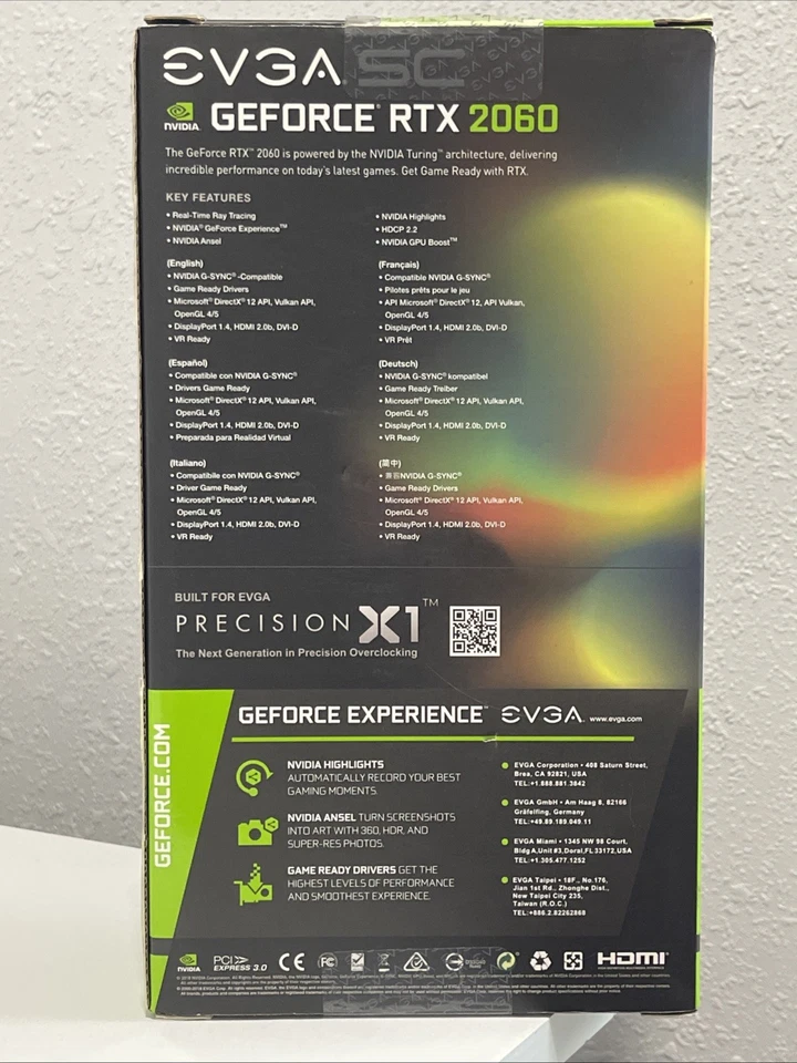 EVGA NVIDIA GeForce RTX 2060 Graphic Card EVGA - Image 3 of 4