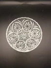 Vintage Anchor Hocking Medallion Desert Berry Bowl 4.5" Clear Glass 1960s