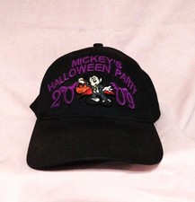 Walt Disney World 2009 Mickey's Halloween Party Boo To You Hat Cap Embroidered