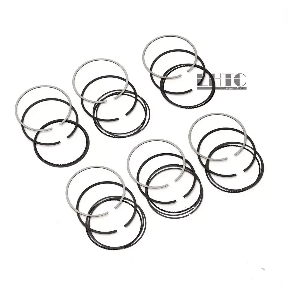 Juego de 6 anillos de pistón STD para BMW 325i 530i 730i X3 Z4 E46 E60 E65 M54 2.5 3.0 Foto 3 de 3
