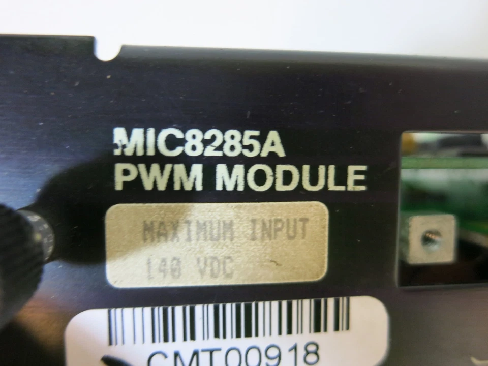 Emerson MIC8285A PVM PLC Module 308266-02 MIC8265A 308266-01 Servo Amplifier - Image 4 of 4