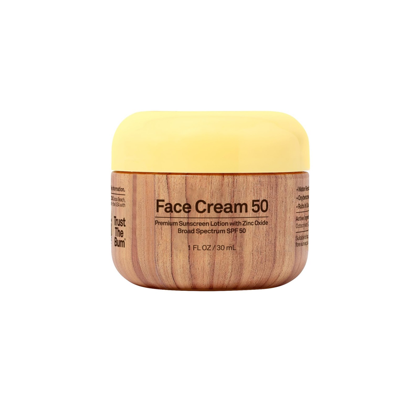 Sun Bum SPF 50 Face Cream Sunscreen with Zinc Oxide - Broad Spectrum