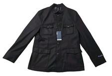 Ben Sherman Black Kyle Blazer Jacket Sport Coat Mens - Size: L