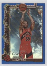 2025-26 Topps Holiday Holiday Metallic Blue Glitter Alijah Martin #H199 1p5n