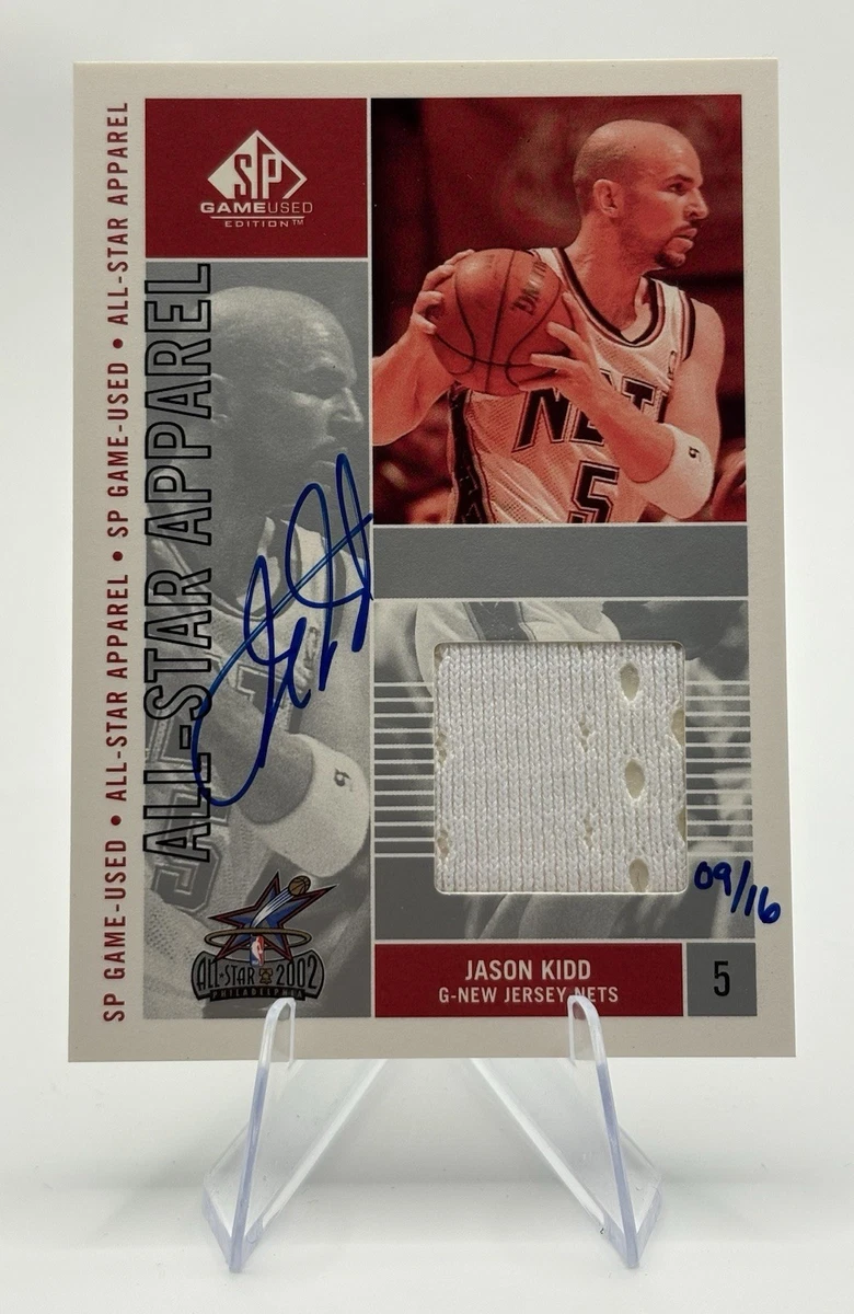 Jason Kidd Basketball Autographed Rookie Sports Trading Cards