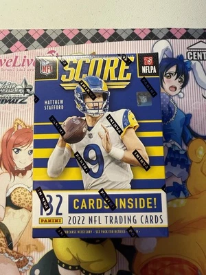 2022 Score NFL Football Trading Card Blaster Box Factory Sealed