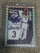 2019-20 Panini Mosaic ANTHONY DAVIS #3 SWAGGER Silver Prizm INSERT SP