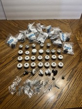 Vintage Large Lot Of 40 Drawer Knobs Hardware Ceramic/ Metal