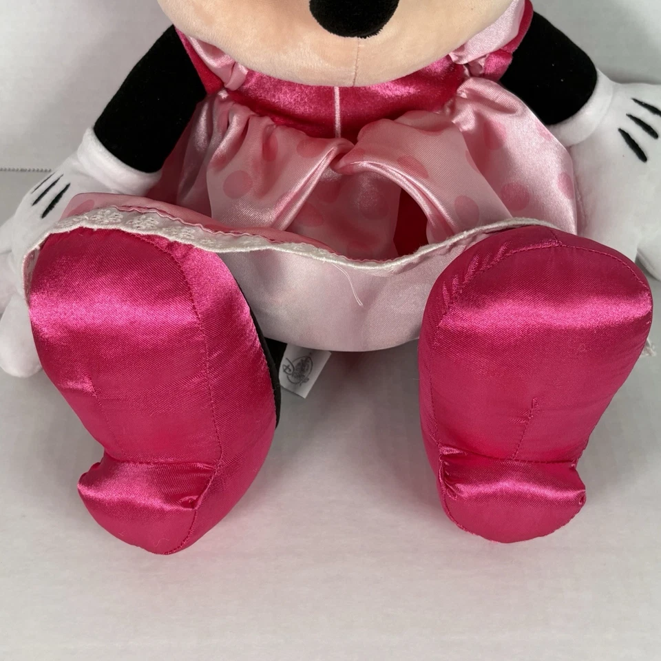 Disneyland Walt Disney World Princess Minnie Mouse Plush 23" Pink - Image 3 of 4