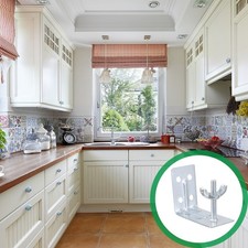 8 Pcs Curtain Bracket Support Accessories Blinds Mounting Brackets