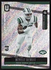 2019 Panini Unparalleled Neville Hewitt #11 Rookie New York Jets