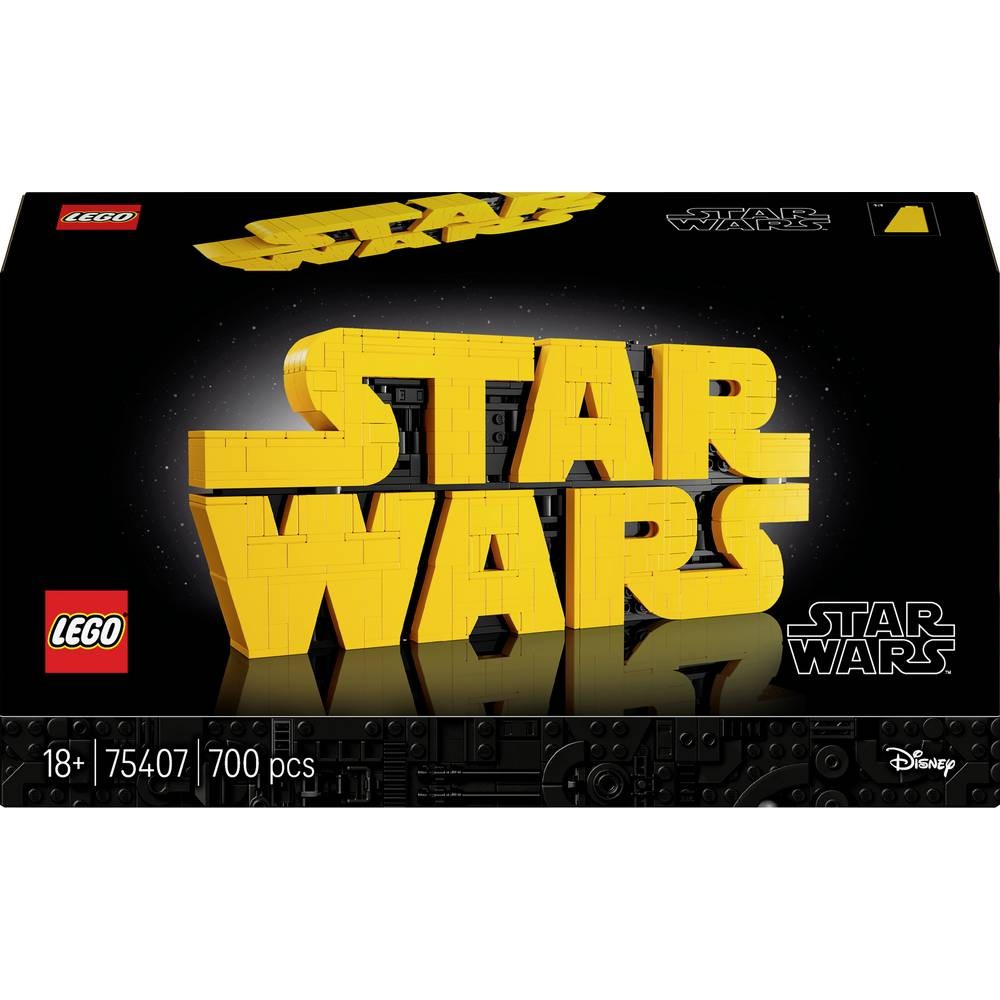 LEGO Star Wars 75407 décor de bureau logo en briques pour salon geek