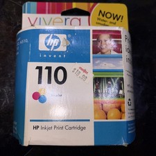 Genuine HP 110 Tri-Color Ink Cartridge Original Box Sealed 2008