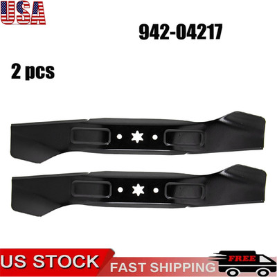 2 Pack Stens Hi-Lift Blade Fits Cub Cadet 942-04217 330-980