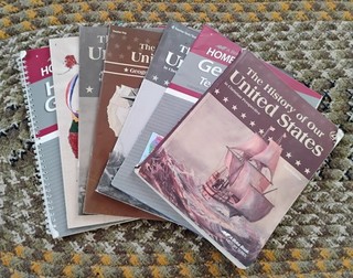 A Beka History Grade 4 (The History Of Our United States) Complete Bundle Set