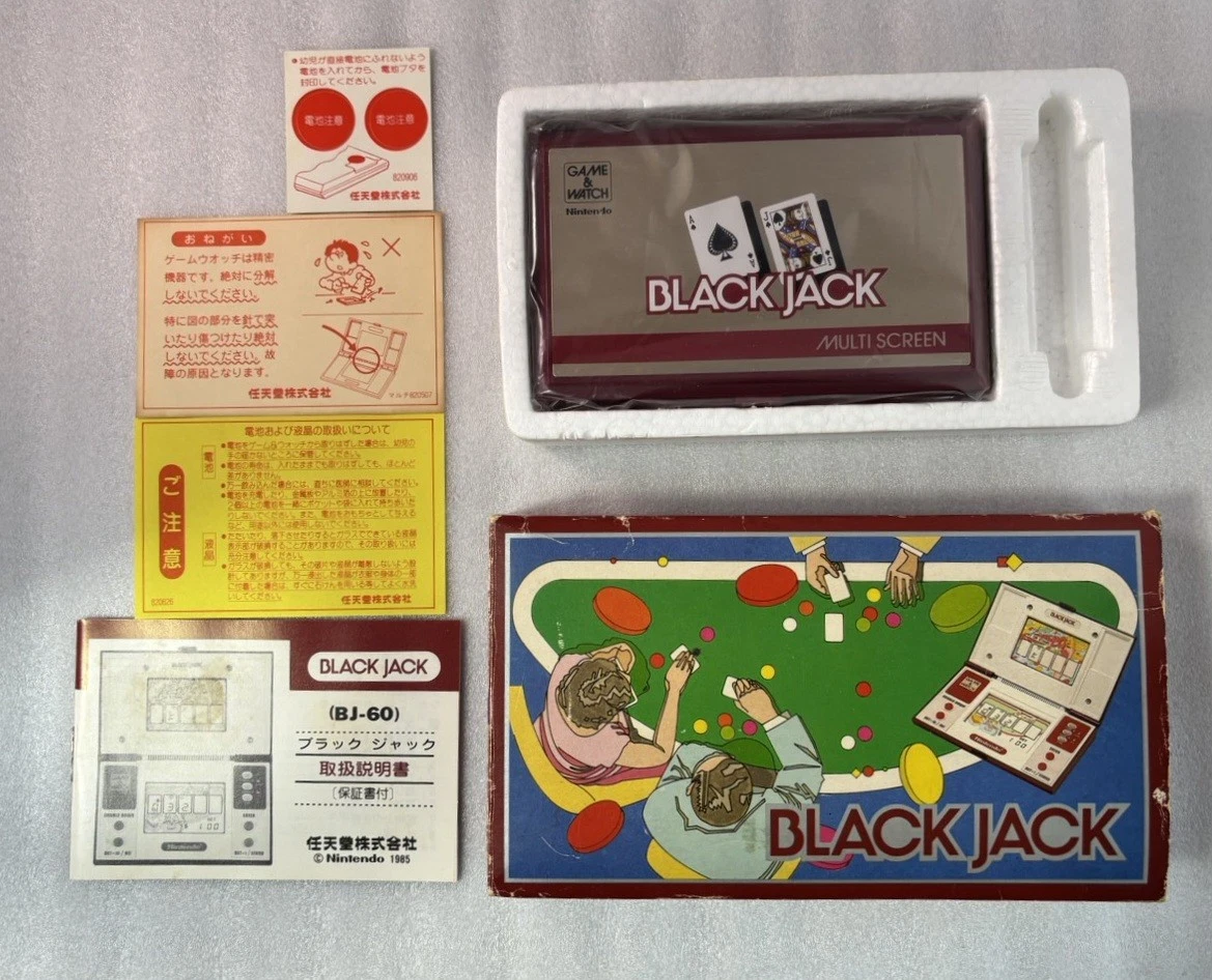 Nintendo Blackjack Watch Electronic Games for sale | eBay