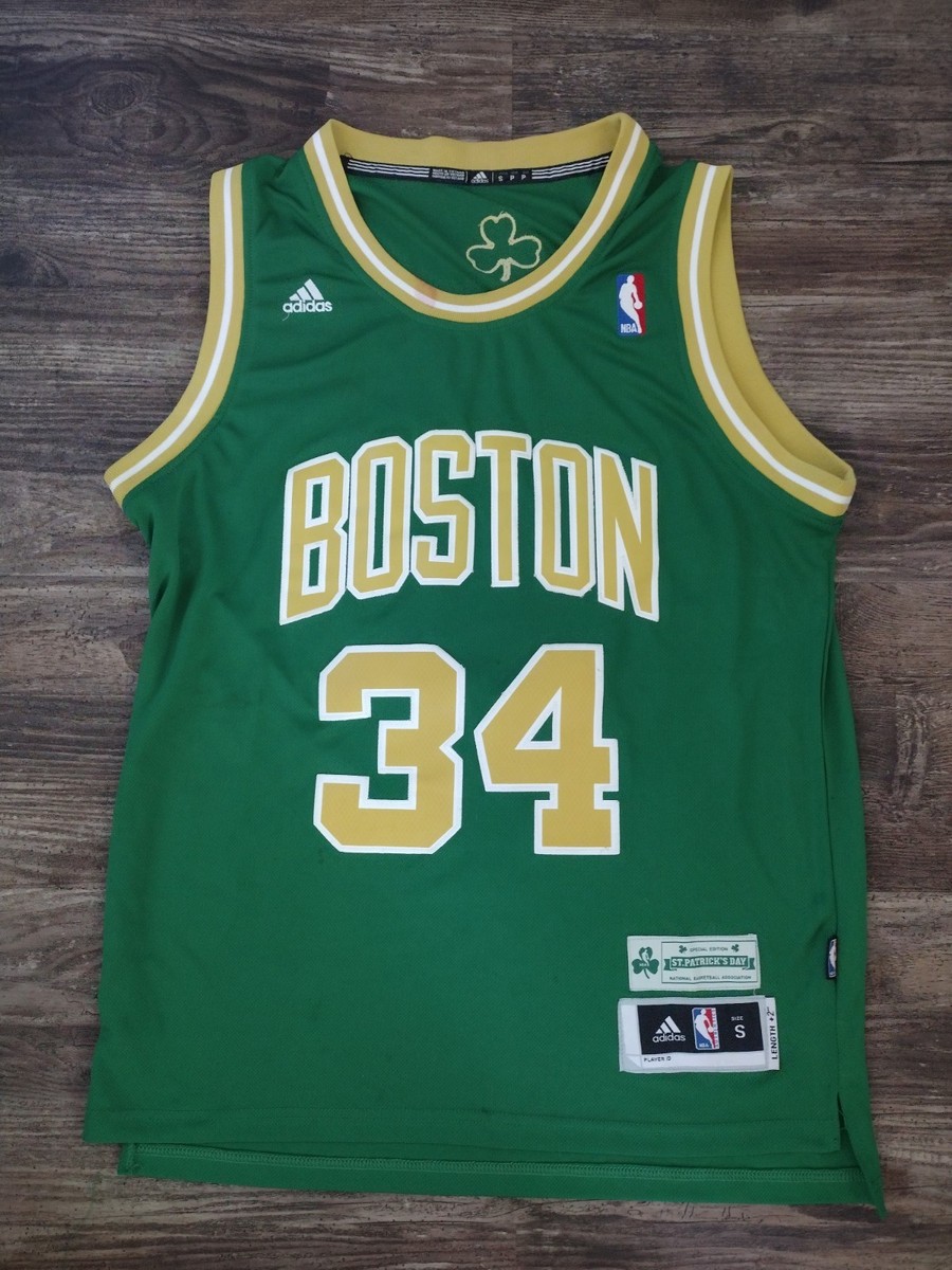 Adidas Boston Celtics Paul Pierce #34 Jersey St Patricks Day
