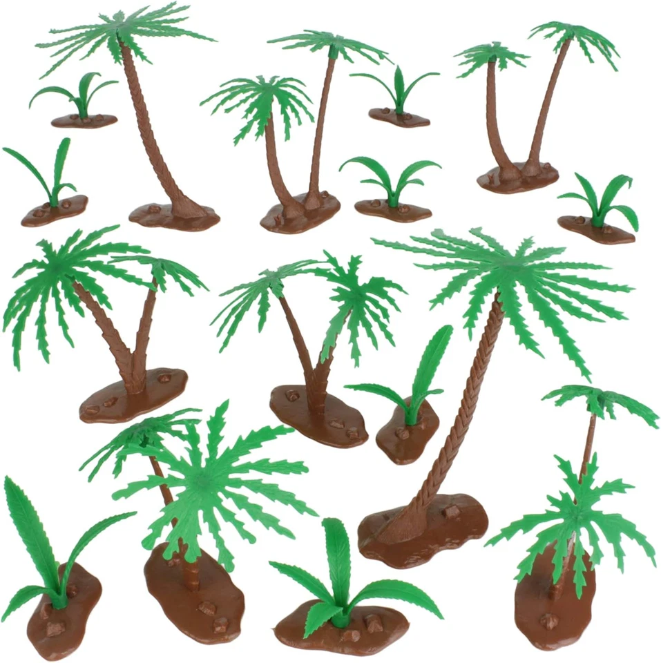 BMC Classic Marx palmeiras e samambaias da selva - 16 peças acessórios de plástico para brinquedos - Imagem 4 de 4