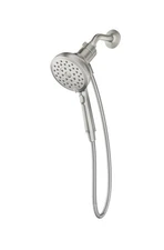 Moen 220H2SRN Handshower, Shower Head & 60-Inch Hose, Spot Resist Brushed Nickel