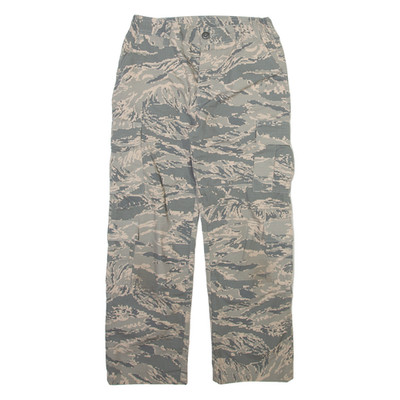 TRU SPEC Camo Cargo Herren Cargo-Hose Grün Locker Gerade W26 L25
