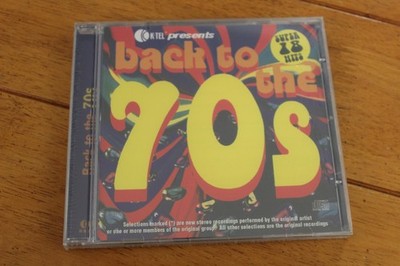 Various Artists CD Back To The 70s K-Tel Super 18 Hits 70s Pop Rock Compilation