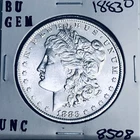 1883 O BU GEM MORGAN SILVER DOLLAR UNC MS+++ U.S. MINT RARE COIN 8508