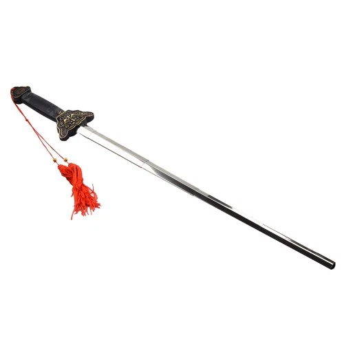 Steel Sword Swallowing Illusion Close Up Street Magician Real Magic Trick Props image 4
