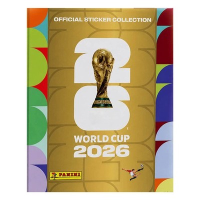 Panini FIFA World Cup 2026 Hard Cover Album  with 3 packs 21 stickers