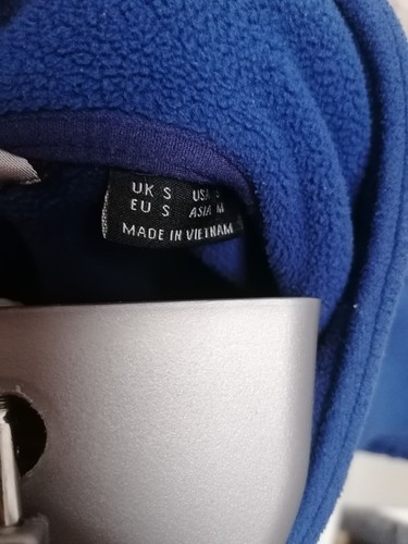 Berghaus Herren Fleece - Größe S - blau - gefütterte Ärmel - durchgehender Reißverschluss - Bild 9 von 14